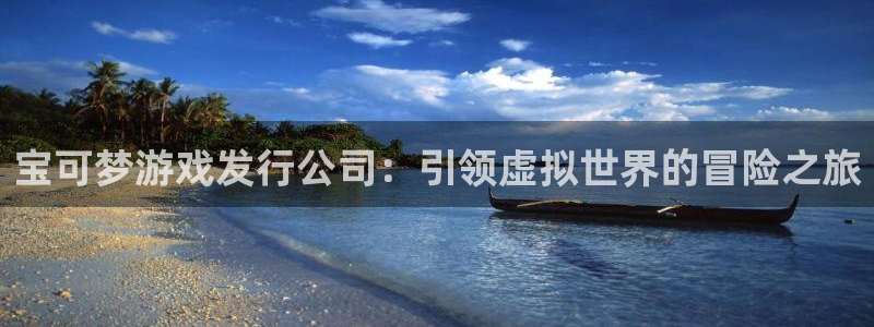 九州国际平台：宝可梦游戏发行公司：引领虚拟世界的冒险之旅